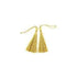AussieSuperStore Haberdashery Supplies Metallic Gold Rayon 8 cm Tassels (in 9 colors) Rayon 8 cm Tassels (in 9 colors) | Trims for sewing 9323823109134 TAS001
